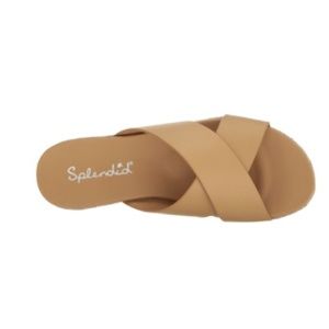 NWB Splendid Jenni NUDE Slide Sandal Flip Flop